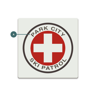 Vintage Ski Patrol Sign - Souvenirs & Gifts Souvenirs & Gifts Meissenburg Designs