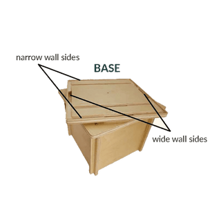 FOUR-SIDED ROTATING CUSTOMIZABLE FLOOR DISPLAY Merchandising Displays Out West Design