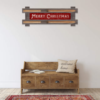 Merry Christmas Sign: Generic - Framed Wall Decor Framed Wall Art Meissenburg Designs