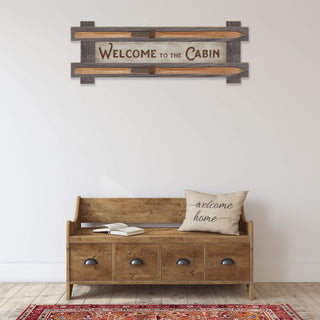 Welcome to the Cabin: Generic - Framed Wall Decor Framed Wall Art Meissenburg Designs