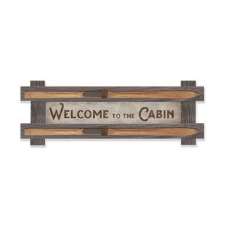 Welcome to the Cabin: Generic - Framed Wall Decor Framed Wall Art Meissenburg Designs