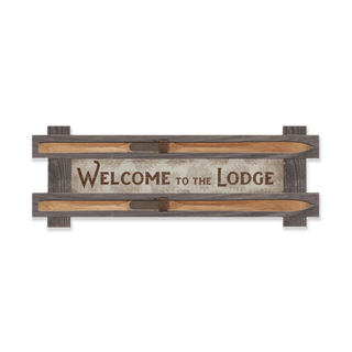 Welcome to the Lodge: Generic - Framed Wall Decor Framed Wall Art Meissenburg Designs