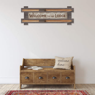 Welcome to the Lodge: Generic - Framed Wall Decor Framed Wall Art Meissenburg Designs