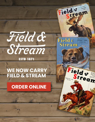 we now carry field & stream wall art collection from old wood signs