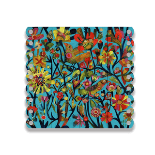 Daydream Garden Symphony - Wooden Wall Decor Wood & Metal Wall Art Este MacLeod