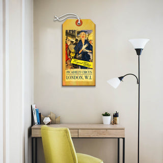 Regent Palace Hotel - Luggage Tag Luggage Tag Wall Art Meissenburg Designs