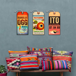Navarre, Florida - Luggage Tag Luggage Tag Wall Art Meissenburg Designs