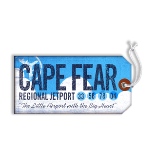 Cape Fear - Luggage Tag Luggage Tag Wall Art Meissenburg Designs
