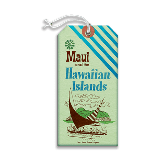 Maui and the Islands - Luggage Tag Luggage Tag Wall Art Meissenburg Designs