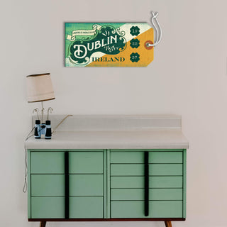 Dublin - Luggage Tag Luggage Tag Wall Art Meissenburg Designs