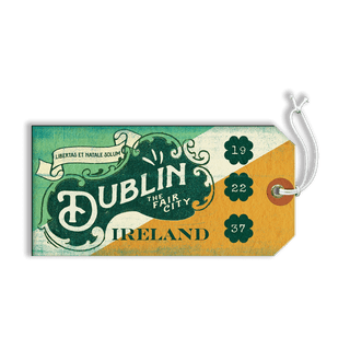 Dublin - Luggage Tag Luggage Tag Wall Art Meissenburg Designs