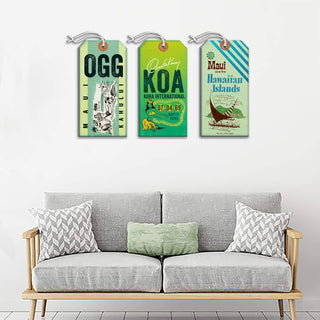 Kahului - Luggage Tag Luggage Tag Wall Art Meissenburg Designs