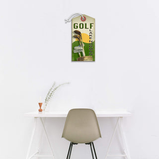 Golf Clubs Luggage Tag Luggage Tag Wall Art Meissenburg Designs