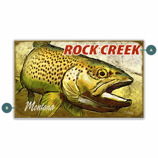 Rustic Waters Close-Up - Wood & Metal Wall Art Wood & Metal Wall Art Ed Anderson Metal 14" x 24"