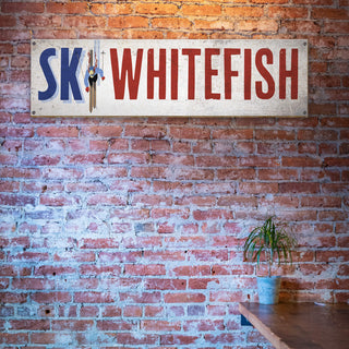 Ski In Style - Wood & Metal Wall Art Wood & Metal Wall Art Meissenburg Designs