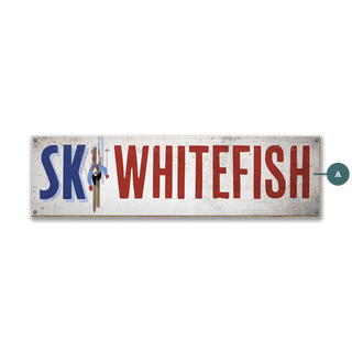 Ski In Style - Wood & Metal Wall Art Wood & Metal Wall Art Meissenburg Designs