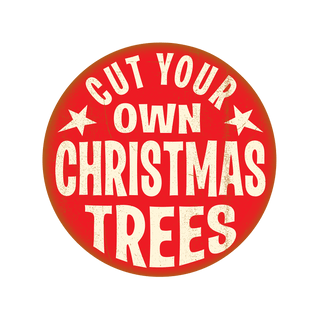 Cut Your Own Christmas Trees - Metal Wall Art Wood & Metal Wall Art Marty Mummert Studio