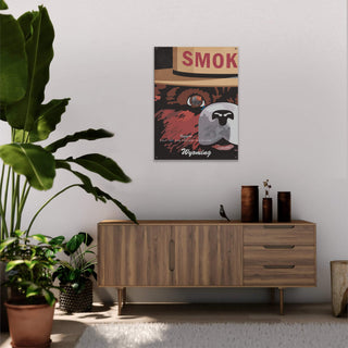 Smokey Bear 2007 Smokey Poster: Personalized - Wood & Metal Wall Art Wood & Metal Wall Art Smokey Bear