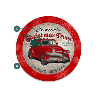 Christmas Tree Truck: Personalized - Souvenirs & Gifts