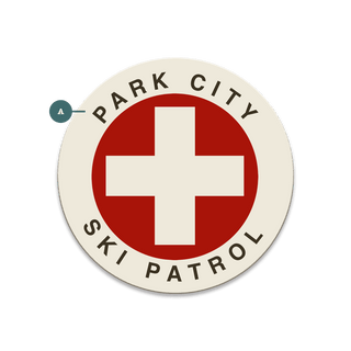 Vintage Ski Patrol Sign - Souvenirs & Gifts Souvenirs & Gifts Meissenburg Designs