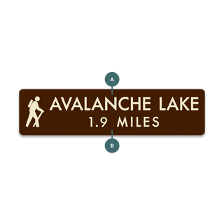 Landmark Hiker Custom Signs: Brown 2 - Souvenirs & Gifts Souvenirs & Gifts Out West Design
