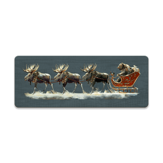 Santa Grizzly Sleigh with Moose: Generic - Souvenirs & Gifts Souvenirs & Gifts Marilynn Dwyer Mason