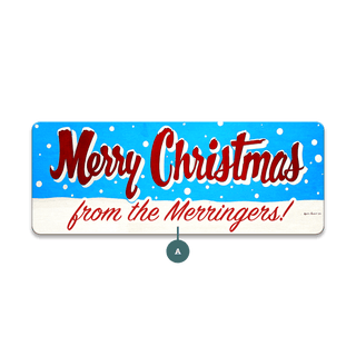 Merry Snowy Christmas - Personalized: Souvenirs & Gifts