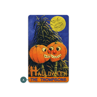 Two Pumpkins for Halloween: Personalized - Souvenirs & Gifts Souvenirs & Gifts Meissenburg Designs
