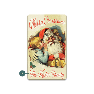 Santa and Whispering Child - Souvenirs & Gifts