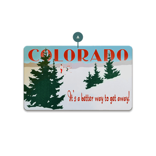 A Better Way to Get Away: Personalized - Souvenirs & Gifts Souvenirs & Gifts Meissenburg Designs Wood Magnet (Pack of 12) 3.75" x 2.25"