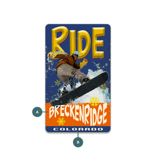 Ride Snowboard - Souvenirs & Gifts Souvenirs & Gifts Meissenburg Designs