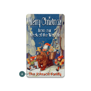 Christmas Elves Woodland Ride: Personalized - Souvenirs & Gifts Souvenirs & Gifts Meissenburg Designs