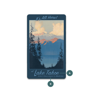 Alpine Lake View: Personalized - Souvenirs & Gifts Souvenirs & Gifts Out West Design