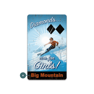 Ski Diamonds: Personalized - Souvenirs & Gifts Souvenirs & Gifts Out West Design