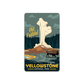 Old Faithful Yellowstone National Park - Souvenirs & Gifts Souvenirs & Gifts Out West Design