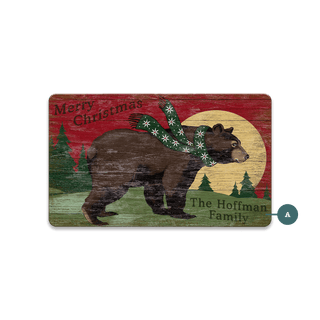 Merry Christmas Bear: Personalized - Souvenirs & Gifts Souvenirs & Gifts Suzanne Nicoll