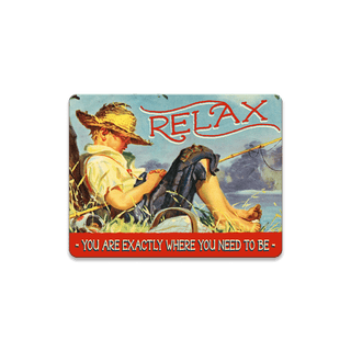 Relax by the Lake: Generic - Souvenirs & Gifts Souvenirs & Gifts Meissenburg Designs Wood Magnet (Pack of 12) 3.25" x 2.5"