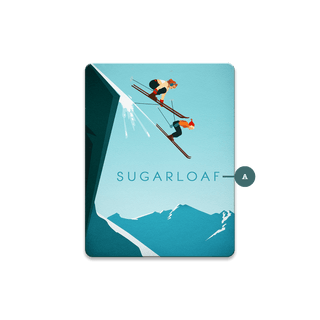 Skiing Off the Cliff - Souvenirs & Gifts Souvenirs & Gifts Meissenburg Designs