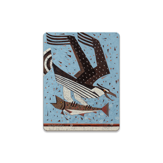 Fishing Hawk - Souvenirs & Gifts Souvenirs & Gifts Shelle Lindholm Wood Magnet (Pack of 12) 2.5" x 3.25"