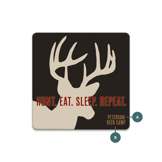 Hunt. Eat. Sleep. Repeat.: Personalized - Souvenirs & Gifts