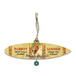 Parrot Lounge - Souvenirs & Gifts Souvenirs & Gifts Meissenburg Designs Wood Ornament (Pack of 12) 5.9" x 1.45"
