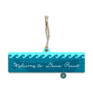 Wave Panel Cut Up: Whale - Souvenirs & Gifts Souvenirs & Gifts Meissenburg Designs Wood Ornament (Pack of 12) 6" x 1.6"