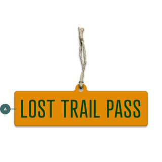 Landmark Classic: Yellow 1 - Souvenirs & Gifts Souvenirs & Gifts Out West Design Wood Ornament (Pack of 6) 6" x 1.6"