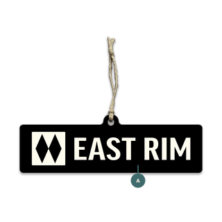 Ski Run Custom Signs: Black Diamond 2 - Souvenirs & Gifts Souvenirs & Gifts Out West Design Wood Ornament (Pack of 12) 6" x 1.6"