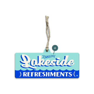 Lakeside Refreshments - Souvenirs & Gifts Souvenirs & Gifts Marty Mummert Studio Wood Ornament (Pack of 12) 5" x 2"