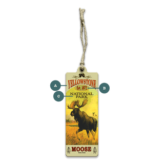 Vintage Moose Wall Art - Souvenirs & Gifts