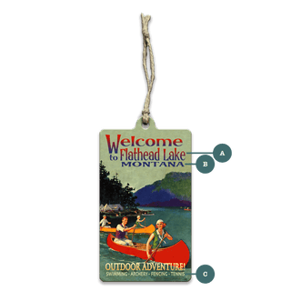 Adventure Awaits Welcome Sign - Souvenirs & Gifts