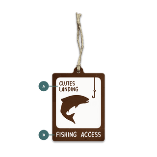 Fishing Access: Personalized - Souvenirs & Gifts Souvenirs & Gifts Meissenburg Designs