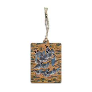 Covey of Quail - Souvenirs & Gifts Souvenirs & Gifts Shelle Lindholm Wood Ornament (Pack of 12) 2.75" x 3.6"