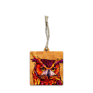 The Stare: Generic - Souvenirs & Gifts Souvenirs & Gifts Karen Savory Wood Ornament (Pack of 12) 3.125" Square